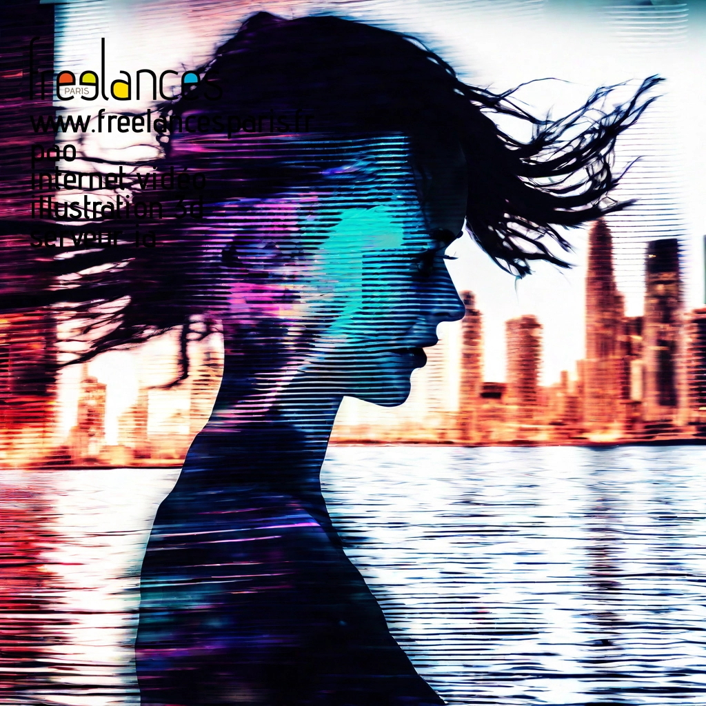 Pao mise en page internet vidéo illustration 3d serveur IA générative AI freelance paris studio de création magazines lzcy6h30